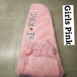 Girls Pink,‎ Furry Sequined Pink Pants Sz 14-16